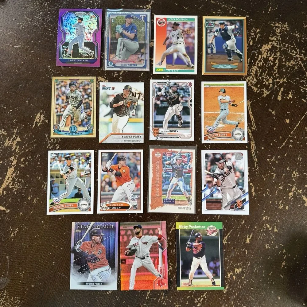 Baseball Cards Lot 200 NM ALL STARS w Ohtani Triumvirates Puckett RC Griffey Set